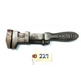 Whitely 10" monkey with steel handle