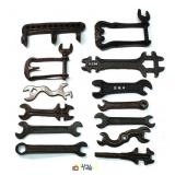 14 pc Lot Wrench Collection
