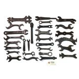 28 pc Lot Wrench Collection
