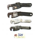 4 pc Lot wedge adj. 5 3/4