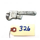 J. R. Long wedge adj. 3 1/4"