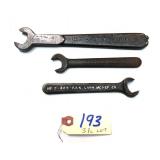 3 pc Lot F. & N. Lawn Mower Co. No. 30 7 3/4"