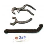 3 pc Lot Mercedes-Benz, Fairmount & Wright pliers