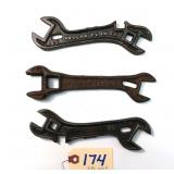 3 pc Lot Vulcan Plow 95 (variants)