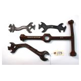 4 pc Lot Roderick Lean D44 "T" socket (original