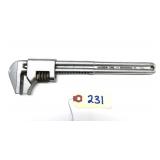 Diamond adj. chrome finish 11"