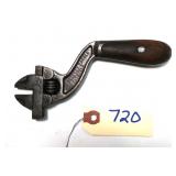 6 IN Perfect Handle offset adjustable wrench
