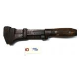 12IN Winchester monkey wrench with wood handle,