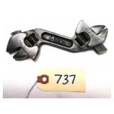 B & C double-end adjustable "S" Nut & Pipe Wrench