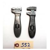 2 pc Lot Billings & Spencer Co. pat. Feb. 18,