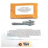 MVWC 2014 Commemorative wrench no. 87 of 100 by