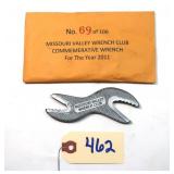 MVWC 2011 Commemorative wrench no. 69 of 100 by