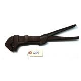 Veber Patent  Combination nut & pipe wrench