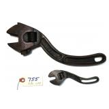 2 pc Lot Oswego Tool adjustable wrenches: 6IN