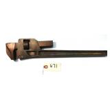 18" Ampco pipe wrench W213 17"