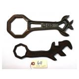 2 pc Lot S 20 with 1 7/8" socket10 1/4" & S 35