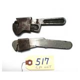 2 pc Lot J. R. Long wedge wrench 5" & Bohn