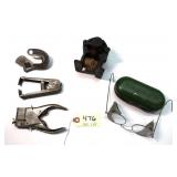 5 pc Lot Wellsworth safety glasses (circa 1922),