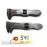 2 pc Lot J. C. Speirs & Co. Bicycle Wrenches: H.