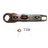 Roosevelt double-end hex box adjustable wrench,