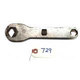 Boos double-end hex box adjustable wrench with