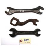 3 pc Lot Samson 1892 Stover Mfg. Co. 7 1/4",