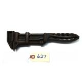 North Patent Monkey with basket weave handle, O.