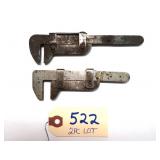2 pc Lot Quick adjust wrenches: The All Right 4