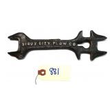 Sioux City Plow Co., Sioux City, IA 8 1/2"