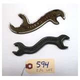 2 pc Lot Frazer & Jones Co., Syracuse, NY  5 1/2"