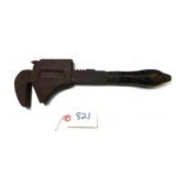 Biel Ratchet Quick Adjust Pipe Wrench with wood
