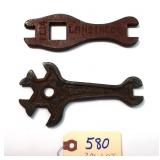 2 pc Lot Triumph J-400 6" & Lansing Co FL14 5