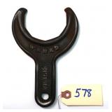 Weber VH 1513 stubby 3" hex open end  7"