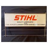 STIHL CHAINSAW DEALER DISPLAY RACK METAL TOPPER