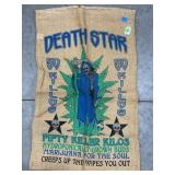 DEATH STAR MARIJUANA BURLAP SACK