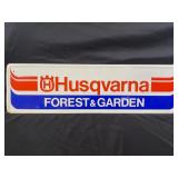 HUSQVARNA FOREST & GARDEN EMBOSSED METAL SELF