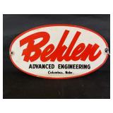 BEHLEN ADVANCED ENGINEERING PORCELAIN EMBLEM -