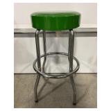 JOHN DEERE METAL LEG BAR STOOL - 30" SEAT HEIGHT