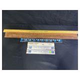 YARDSTICKS AND RULERS - CRIB FILLER & STECKLEY