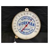 UNION WORKMAN CHEWING TOBACCO 12" GLASS FRONT