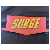 SURGE WOOD SIGN - 30" X 12"