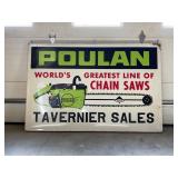 POULAN CHAINSAWS TAVERNIER SALES METAL SELF FRAMED