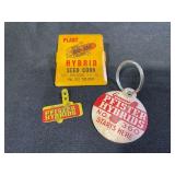 BO-JAC PAPER CLIP, PFISTER HYBRIDS KEYCHAIN &