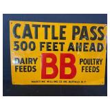 BB FEEDS MERITIME MILLING CO. CATTLE PASS GREEN
