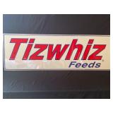 TIZWHIZ FEEDS METAL SELF FRAMED EMBOSSED HORSE