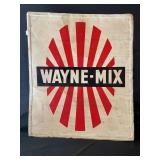 WAYNE-MIX WAYNE FEEDS GREEN BACK SELF FRAMED