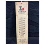 LANDMARK PETROLEUM PRODUCTS METAL THERMOMETER -
