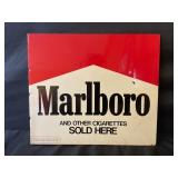 MARLBORO AND OTHER CIGARETTES DOUBLE SIDED METAL