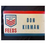 MASTER MIX FEEDS DON KIRMAN GREEN BACK EMBOSSED