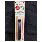 ANDREWS TRIPLE A BRAND DOG FOOD DOOR PUSH - 3" X